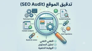 seo audit تدقيق الموقع SEO تحسين محركات البحث
