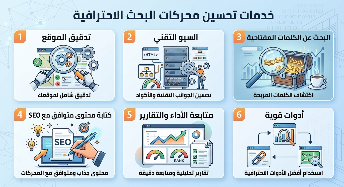 خدمات تحسين محركات البحث فتحي خيري SEO Fathi Kheiry